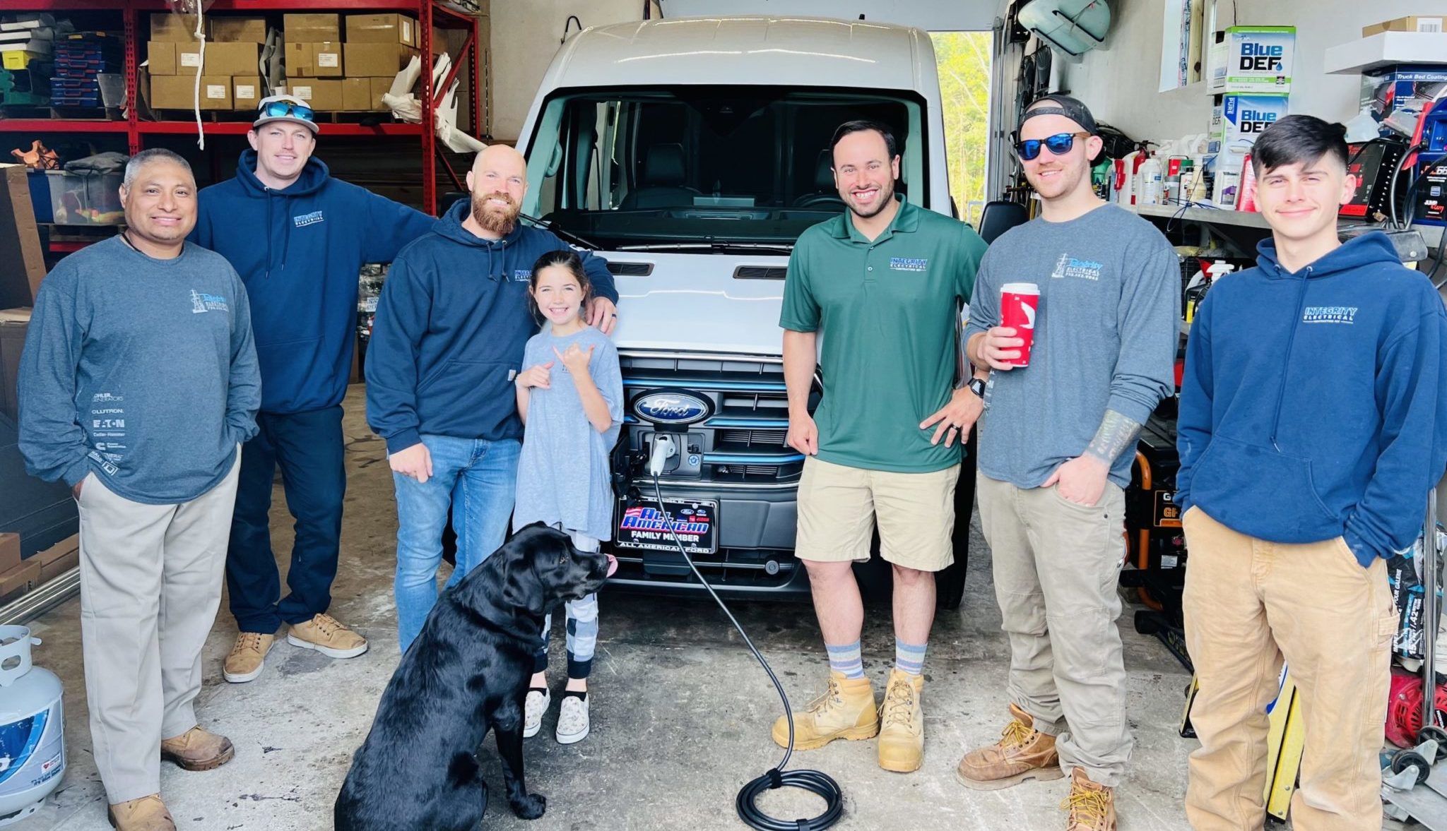 Electric Car Chargers work by Integrity Electrical Contracting Inc